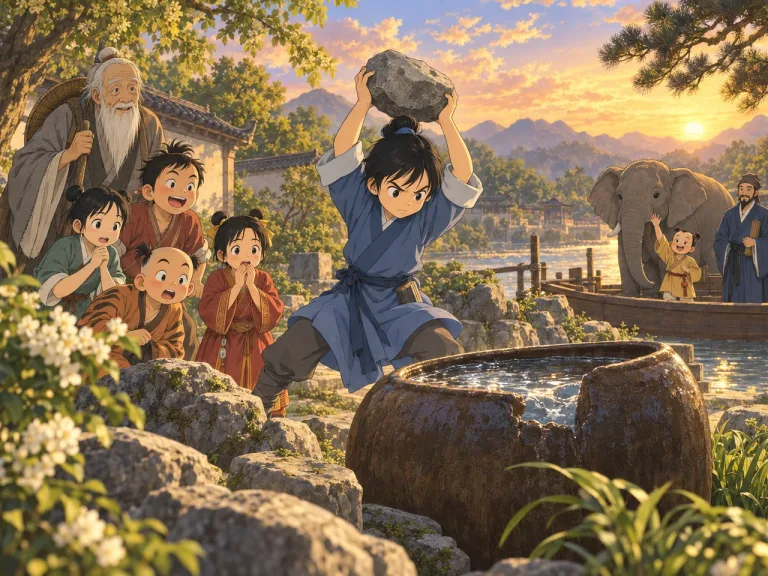 Illustration for Clever Kids of Old China