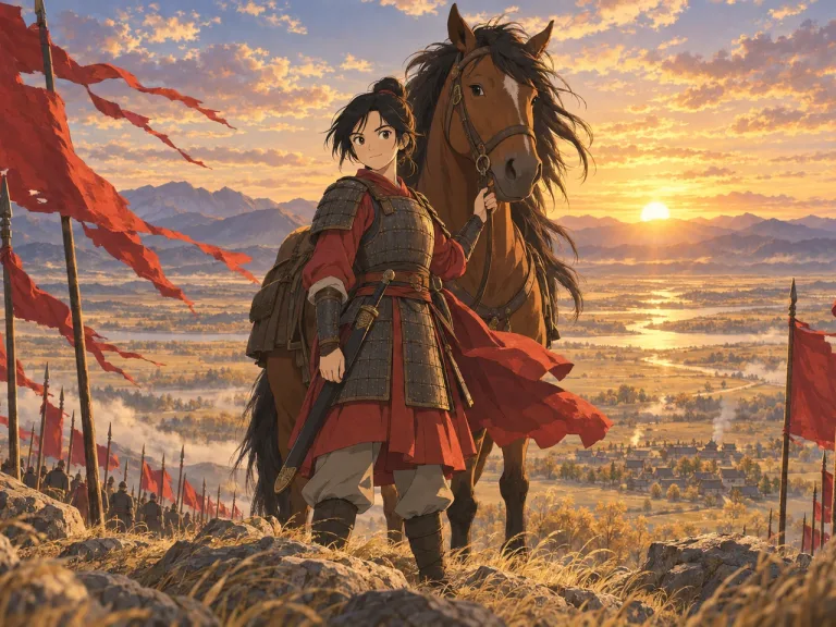 Illustration for Mulan