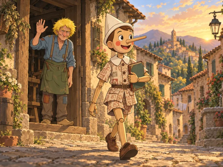 Illustration for Pinocchio