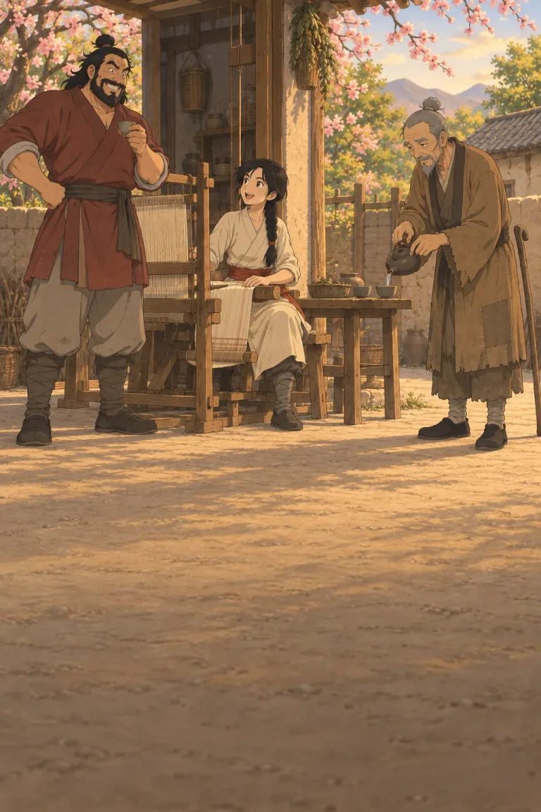 Illustration for Back at the Loom