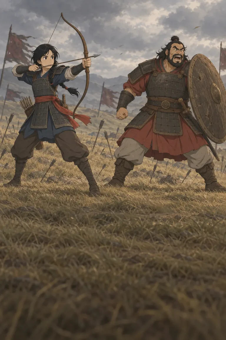 Illustration for The First Battle